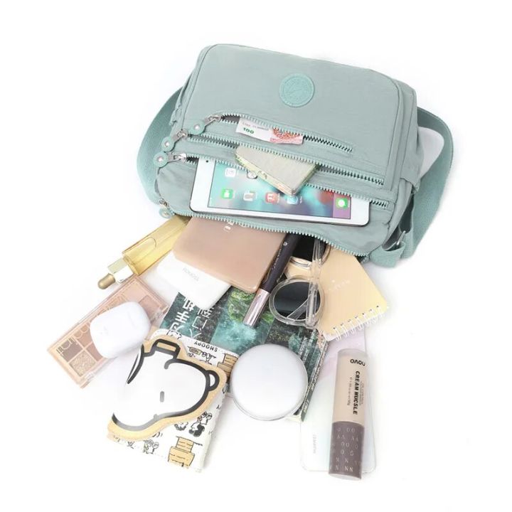 Women's%20Messenger%20large%20capacity%20Shoulder%20Bag%20Polyester%20Fashion%20Cosmetic%20Bag%20Simple%20and%20Versatile%20Handbag%20Crossbody%20Bag%20-%20Image%203