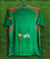 Bangladesh Short Sleeve Collar Cricket Jersey For Men - Robi Polo Jersey For Men - Bangladesh Cricket Jersey 2024. 