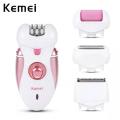 Kemei KM-2530 Rechargeable Epilator & Shaver 4 in 1 Beauty For Women.