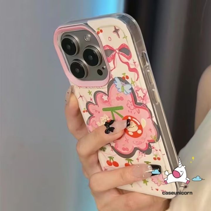 Cute%20Kitten%20Sweet%20Cartoon%20Flower%20Tulip%20Case%20Compatible%20for%20IPhone%2013%2016%2012%2015%2011%2014%20Pro%20Max%207Plus%20XR%20XS%20Max%20X%2015%2016%207%208%2014%20Plus%20SE%202020%20Bracelet%20Transparent%20Soft%20Case%20-%20Image%205