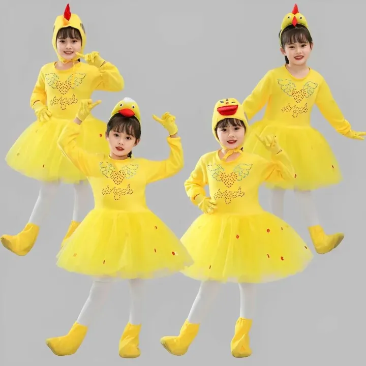 Kids%20Duck%20and%20Chick%20Cosplay%20Outfit%20Animal%20Costume%20Girls%20and%20Boys%20Yellow%20Duck%20Dancing%20Cute%20Clothes%20Chick%20Ugly%20Duckling%20Goose%20-%20Image%202