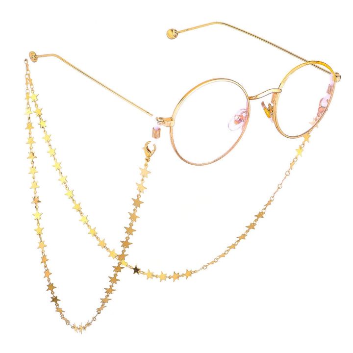 2021%20Fashion%20Sunglasses%20lasses%20Chains%20ask%20Chains%20ren%20Accessories%20Eyeglass%20Eyewear%20old%20Color%20Chain%20ift%20For%20Women%20s%20-%20Image%202