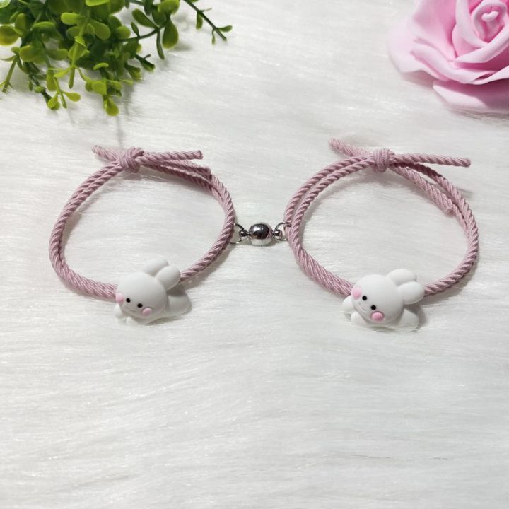 New%20Hugging%20Bear%20Bunny%20Magnetic%20Couple%20Bracelet%20Kid%20Friend%20tudent%20Cartoon%20Rubber%20Band%20Hair%20Rope%20Fahion%20Gift%201Pair%20-%20Image%206