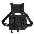 CCRXRQ Hip-hop Streetwear Men Chest Bags 2023 New Fashion Unisex Tactical Vest Backpacks Multi-function Sport Travel Chest Pack. 