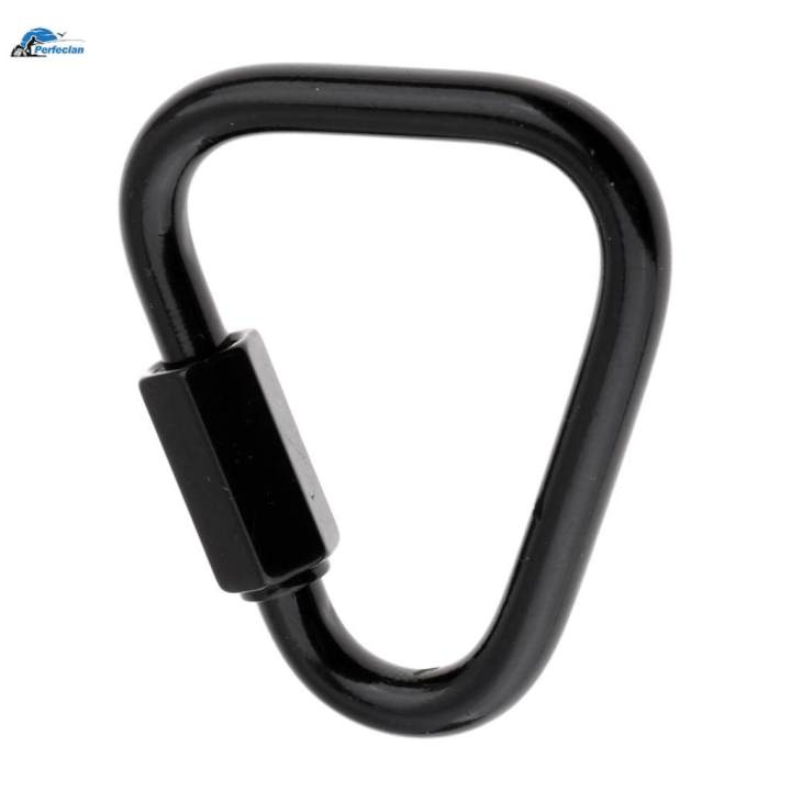 Triangle%20Stainless%20Steel%20Carabiner%20Outdoor%20Camping%20Keychain%20Quick%20Link%206mm%206mm%20-%20Image%203
