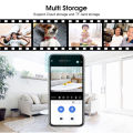 Doomhot WiFi Camera Intelligent Bidirectional Voice High-Definition Camera Night Vision Camera with Phone App SD Card Storage Home Security Cameras.