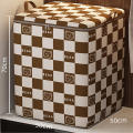 Non-Woven Fabric Storage Bag Window 110L/140L/180L Quilt Organizer Clothes Box for Household Moving Organizing Seasonal Storage Space Saving.