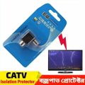 CATV Isolation protector TV Thunder Protector which used for the high-voltage insulation between house-hold CATV cable and TV or set-top box.. 