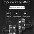 Universal Wired 3.5mm Jack Headset Double Horn 6D Stereo Heavy Bass Music Earphones With Mic Gaming Handsfree In ear Earbuds. 