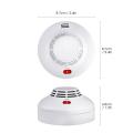 Independent Smoke Detector with Light Flashing Smoke Alarm Fire Sensitive Home Security Fire Alarm Sensor. 