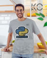 Geek Tshirt - Python logo - tech tee shirt for MALE in DHAKA by KINISO. 