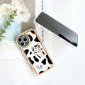 (Free Holder) FELMYST Casing Case For SAMSUNG Galaxy S21 Ultra 5G Case Transparent Clear Cases Cartoon Cute Cow Soft Silicone Full Shockproof Hello Cases Back Cover Phone Casing Softcase For Girls.