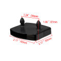 Bed Slat Plastic Holders Caps Fixings Centre Ends Middle 2 Pins Sides Replacement 55mm Black.