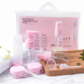 Cosmetics Storage Jars Push Spray Bottles Empty Plastic Bottles Skincare Cosmetics Bottles Split Bottling Containers.