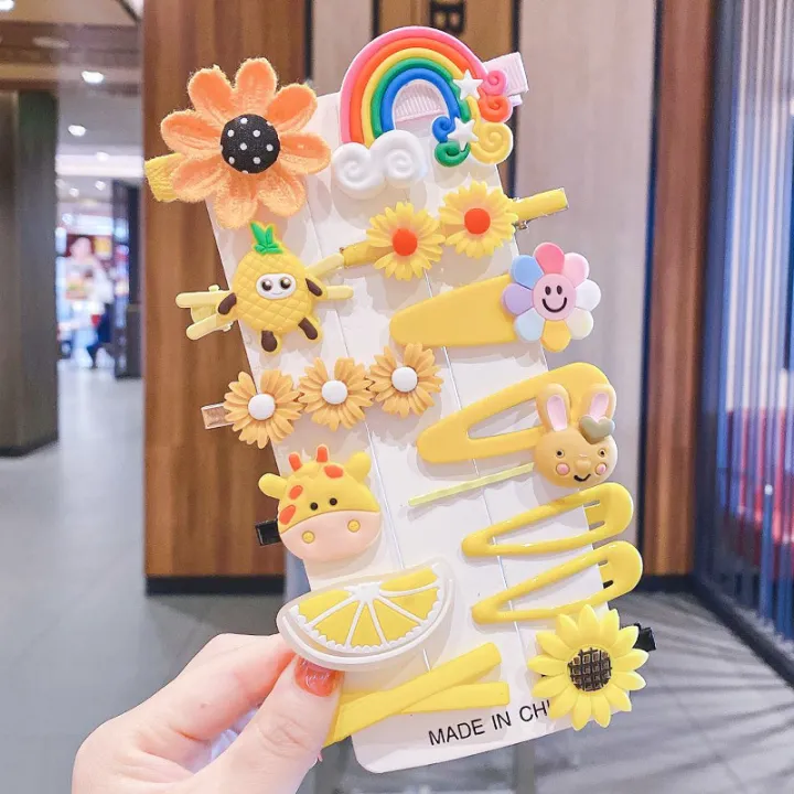 14%20Pcs%20Korean%20Hair%20Clip%20Set%20%20Baby%20Girl%20Hair%20Clip%20Set%20-%20Image%205