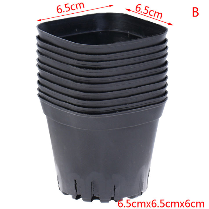 10pc%20Black%20Flower%20Pots%20Plastic%20Pots%20Small%20Square%20Pots%20for%20Succulent%20plants%20Layor%20-%20Image%209
