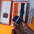 Ultra S9 Android 4G/5G Smartwatch With Dual Camera 4GB/64GB (Body Color-Golden with double Straps). 