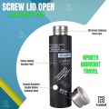 800Ml Sport Stainless Steel Water Bottle Thermos - Keep Your Drinks Hot Or Cold For Hours With This Insulated Water Bottle.