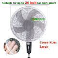 Small/Medium/Large Fan Safety Cover Kids Finger Protection Fan Guard Net for Safety. 