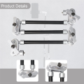 Magic Arm Bracket 3 Section Aluminum Alloy Rotating Telescopic Multifunctional Universal Desktop Fixtures. 