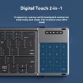 Folding Keyboard foldable Bluetooth keyboard with touchpad Wireless keyboard and mouse number portable keyboard phone touch pad.