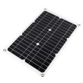 20W Solar Power Panels Outdoor Monocrystalline 18V Semi-Flexible Solar Panels to Generate Photovoltaic Modules. 