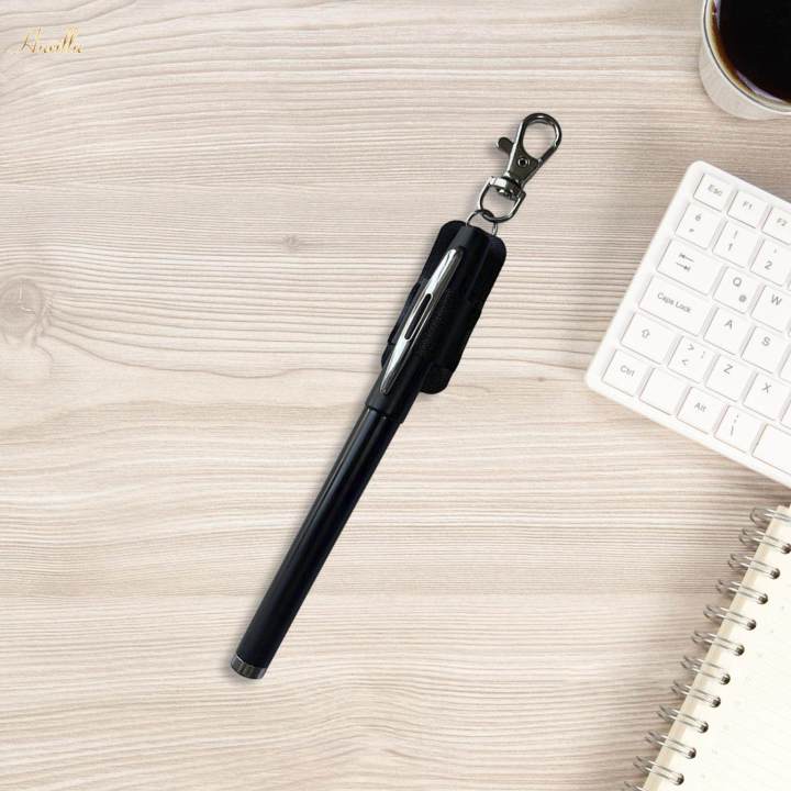 Pen%20Holder%20for%20Lanyard,%20PU%20Leather%20Pen%20Holder%20Lanyard%20Pen%20Holder%20Exquisite%20Pen%20Lanyard%20Holder%20Black%20-%20Image%206