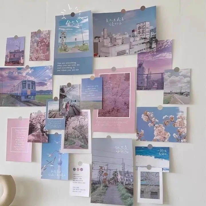20pcs/set%20Wallpapers%20Ins%20Creative%20Art%20Decorative%20Card%20Bedroom%20Living%20Room%20Background%20Wall%20Sticker%20Poster%20-%20Image%203
