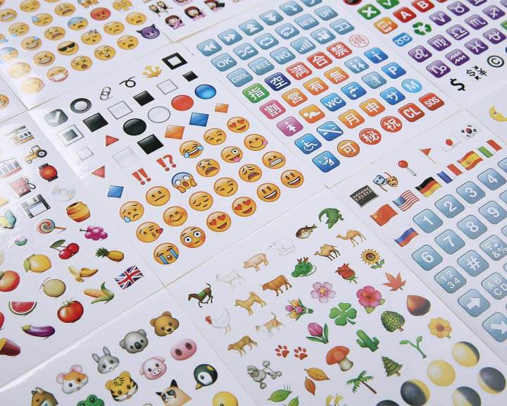 Emoji%20Stickers%2019%20Sheets%20912%20With%20Happy%20Faces%20Kid%20Stickers%20For%20Phone%20Facebook%20Twitter%20-%20Image%204