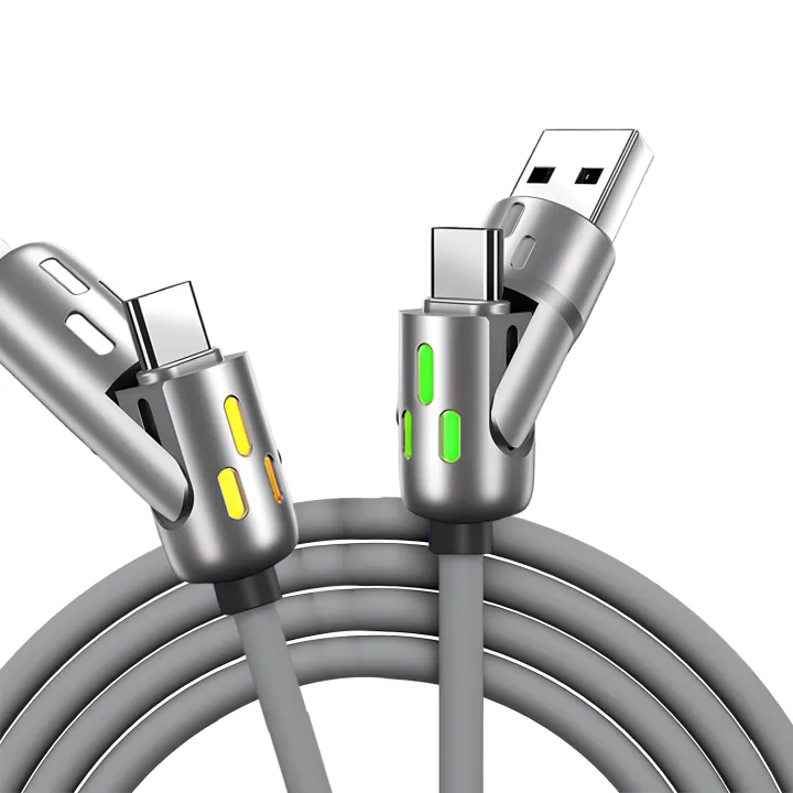 PD%20240W%204-in-1%20Multi%20Port%20Fast%20Charging%20Cable%203A%20USB/C%20to%20Type%20C/Phone%20Fast%20Sync%20Charger%20Adapter%20Compatible%20with%20Laptop/Tablet%20-%20Image%202