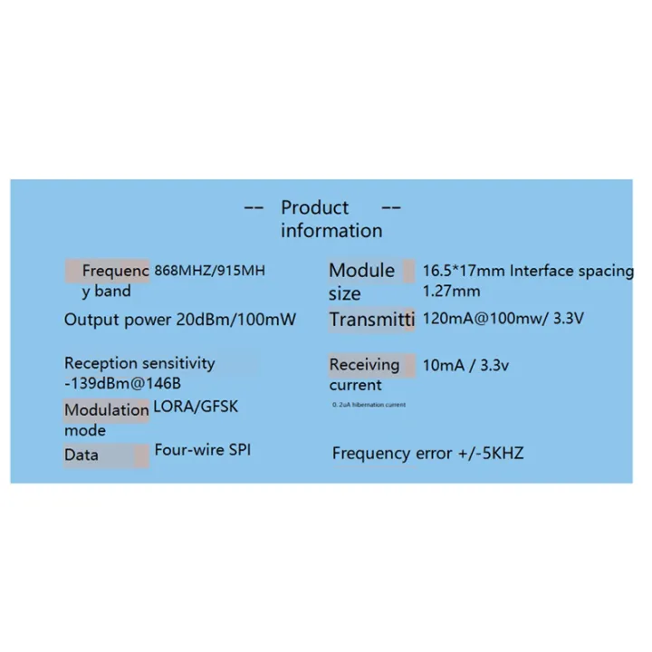 1%20Piece%20SX1276%20Wireless%20Transceiver%20Module%20Spread%20Spectrum%20Long-Range%20Wireless%20Communication%20Blue%20(868Mhz)%20-%20Image%204