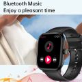 Smart Watch 2024 Bluetooth Answer Call Music Smart Watches For Men 2.01 Full Touch Dial Fitness Tracker Waterproof Smartwatch. 
