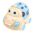 3pcs Baby Cars Toy For Boys Girls Cartoon Animal Inertia Car With Rattles Infant Toys For Birthday Gifts.