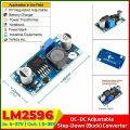 Progressive - Opulence at Its Best - LM2596 Step Down Buck Converter 3A Output LED Indicator - Tools, DIY & Outdoor - Must Have.