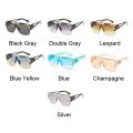 New Luxury Oversized Man Sunglasses Brand Designer Sun Glasses For Woman Fashion Gradient Square Shades.