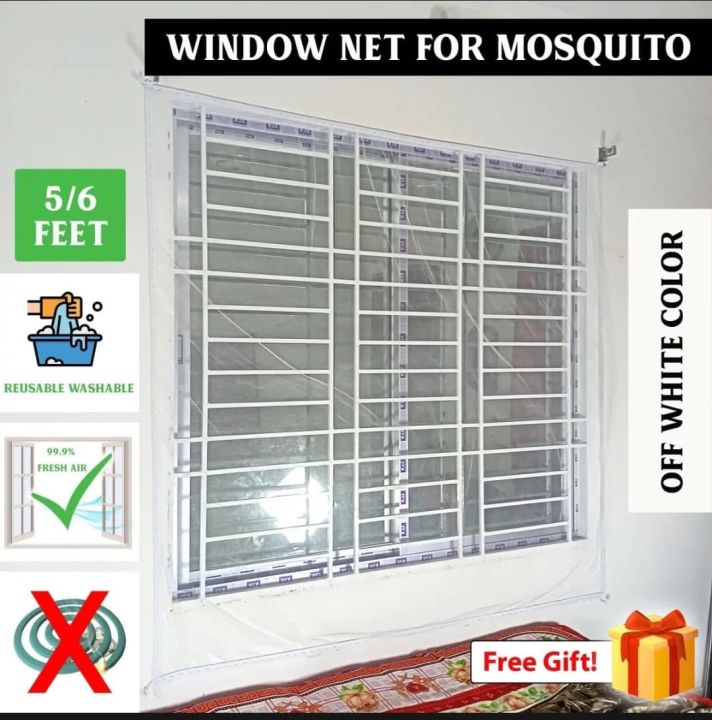 Window Anti Mosquito Net/ Anti-Insect Fly Bug Mosquito Net/ Best Quality Mosquito Net 5/6 Feet