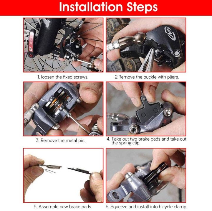 Hydraulic%20oil%20break%202%20Pcs%20Bike%20Brake%20Pads%20(Semi%20Metallic%20Pads)bicycle%20brake%20shoe%20-%20Image%205