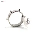 Ancient Egyptian Ring for Men Jackal Head Egypt Mens Ring Jewelry Rock Gift. 
