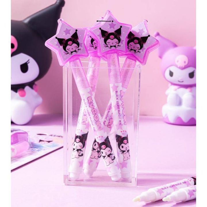 2024%20Sanrio%20Mymelody%20Kuromi%20Cinnamoroll%20Pochacco%20Invisible%20Pen%20With%20UV%20Light%20School%20Student%20Stationery%20Elementary%20Supplies%20Secret%20Writing%20Notebook%20Diary%20Pens%20Supply%20birthday%20gift%20-%20Image%207