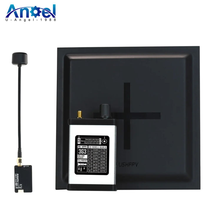 RushFPV 3.3G 2W VTX 8CH 2000MW Audio Video FPV Transmitter Receiver Module 7-30V dla RC Remote Multi-Rotor DIY Parts