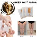 10/60pcs Ginger Revitalizing Detox Foot P-atch Loss W-eight Foot Patch Anti-swelling Detox Old Ginger Foot S-ticker. 