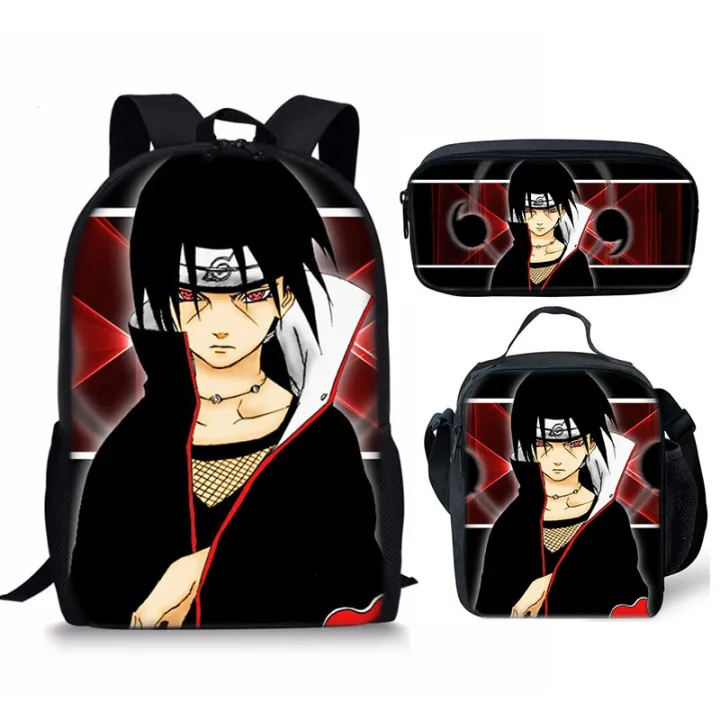 Bandai%20Naruto%20School%20Bag%20Printed%20Lunch%20Bag%20Pencil%20Case%20Backpack%20Three-piece%20Set%20Gifts%20Backpack%20Lightening%20Zipper%20Shoulders%20-%20Image%206