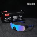 PASSONG Men's Sports Sunglasses, Unisex Youth Baseball Cycling Running Driving Fishing Golf Motorcycle TAC Glasses, Ideal choice for Gifts. 
