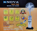 Nova Rechargeable Mist Fan With Remote Controller NV-3020R. 