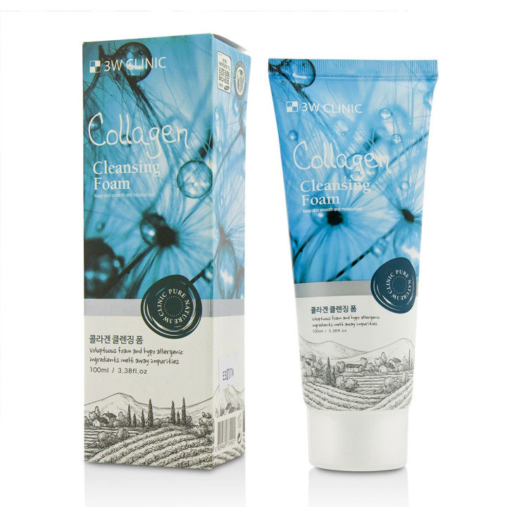 3W Clinic Collagen Cleansing Foam - Face Wash