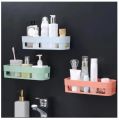 Plastic Bathroom Corner Storage Rack Organizer Toilet. 