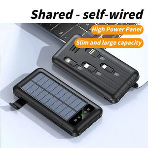 Solar Charger 10000mah Portable Power Bank Solar Phone Charger Power Banka 