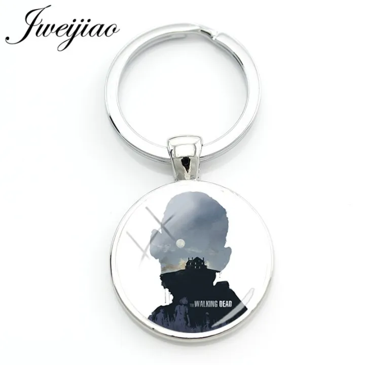JWEIJIAO%20The%20Walking%20Dead%20Theme%20Keychain%20Figure%20Photo%20Glass%20Cabochon%20Keyring%20The%20best%20Friend%20Gift%20QF201%20-%20Image%206