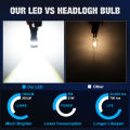 XSTORM T10 W5W LED Canbus No Error 194 168 Bulb 5W5 5W 12V 1000LM Super Bright Car Interior Side Light License Plate Lamp Auto. 