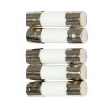 20Pcs 250V 0.5A 500MA Fast Blow Ceramic Fuses Tubes 5mm x 20mm. 